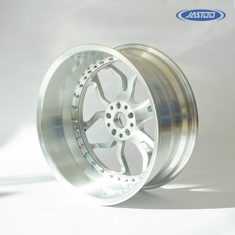 Forged 2 Piece Brushed Car Wheels For Audi R8