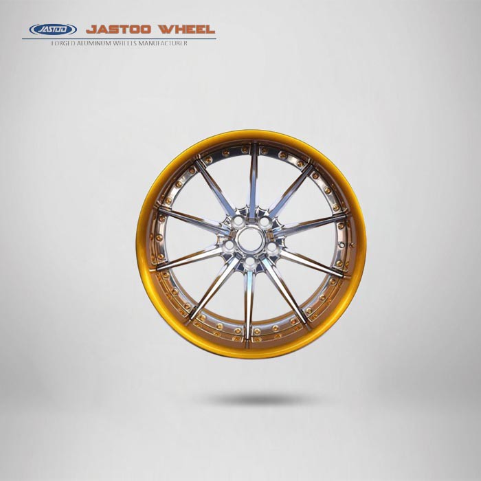 Fòje 2 moso wou machin fwote pou Audi R8